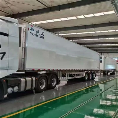 Carrocería de remolque frigorífico de 3 eixes